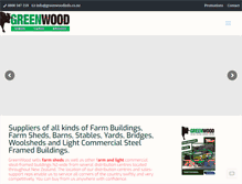 Tablet Screenshot of greenwoodinfo.co.nz